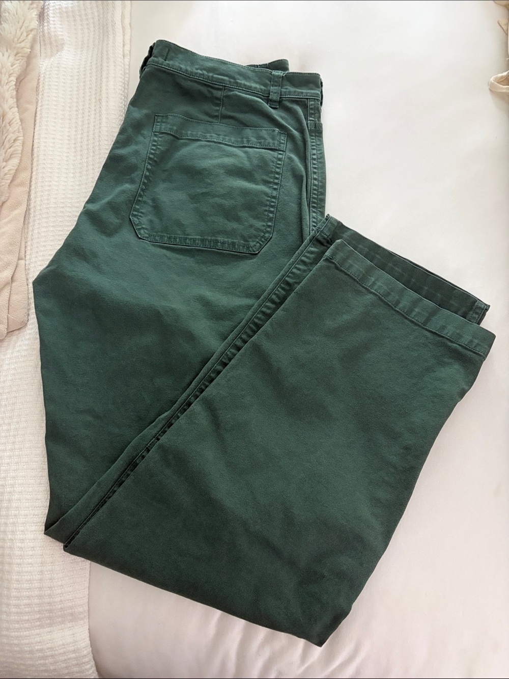 Madewell Women's Relaxed Green Jeans